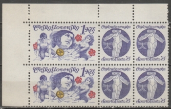2141 + K P (4x) pár - svisle ** - 1975